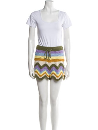 Zimmermann Raie Striped Short Set