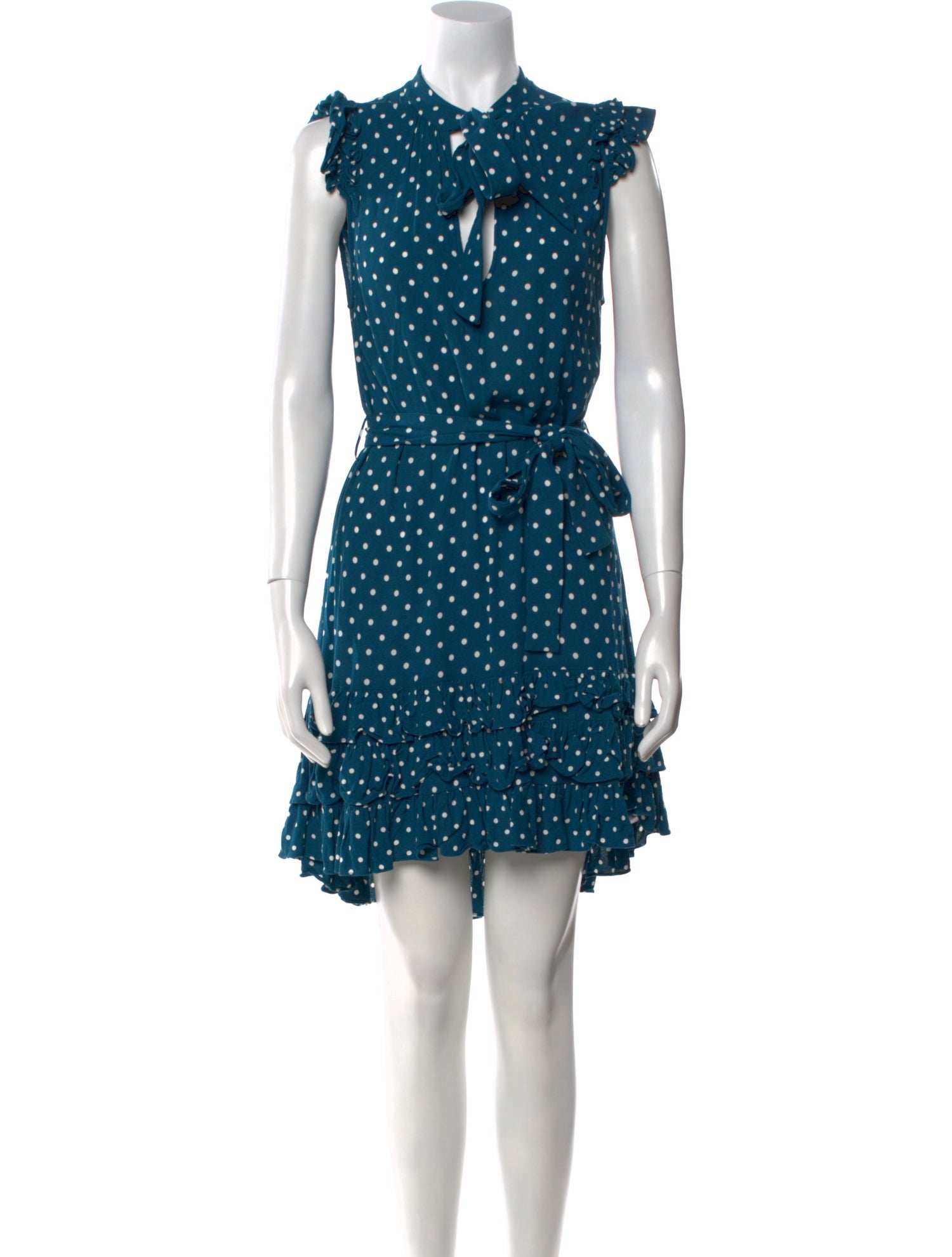 Zimmermann Polka Dot Print Knee-Length Dress