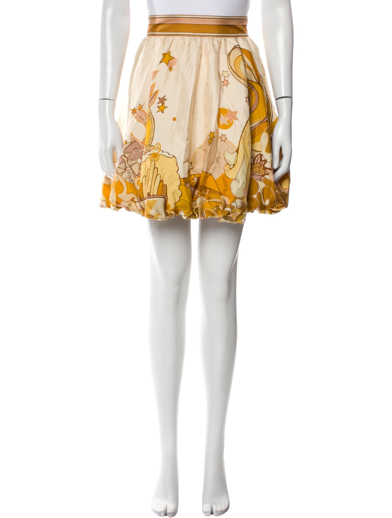 Zimmermann Silk Mini Skirt