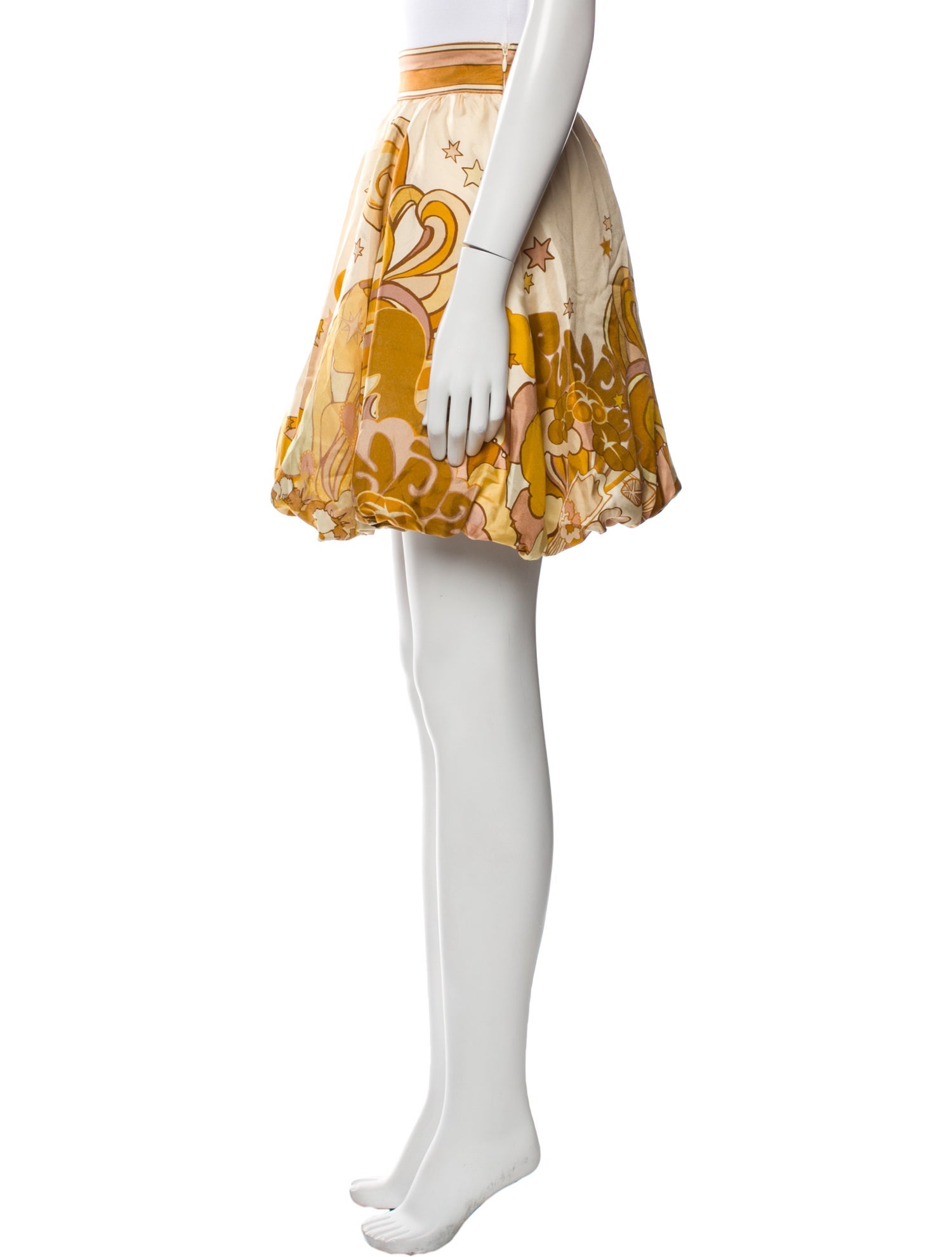 Zimmermann Silk Mini Skirt