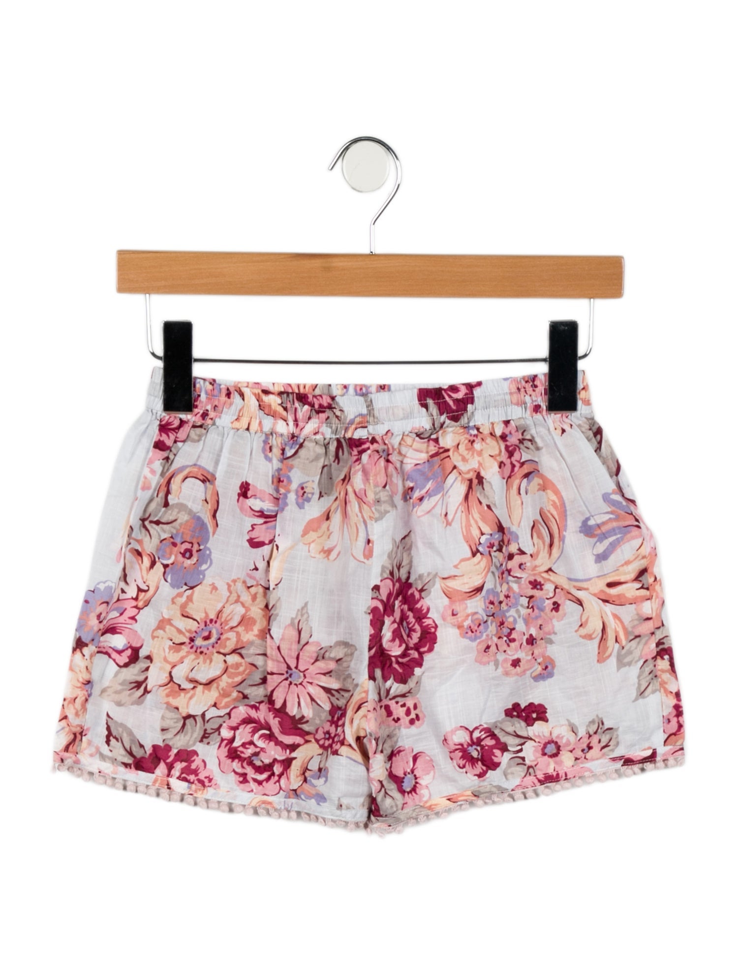 Zimmermann Girls' Floral Printed Shorts