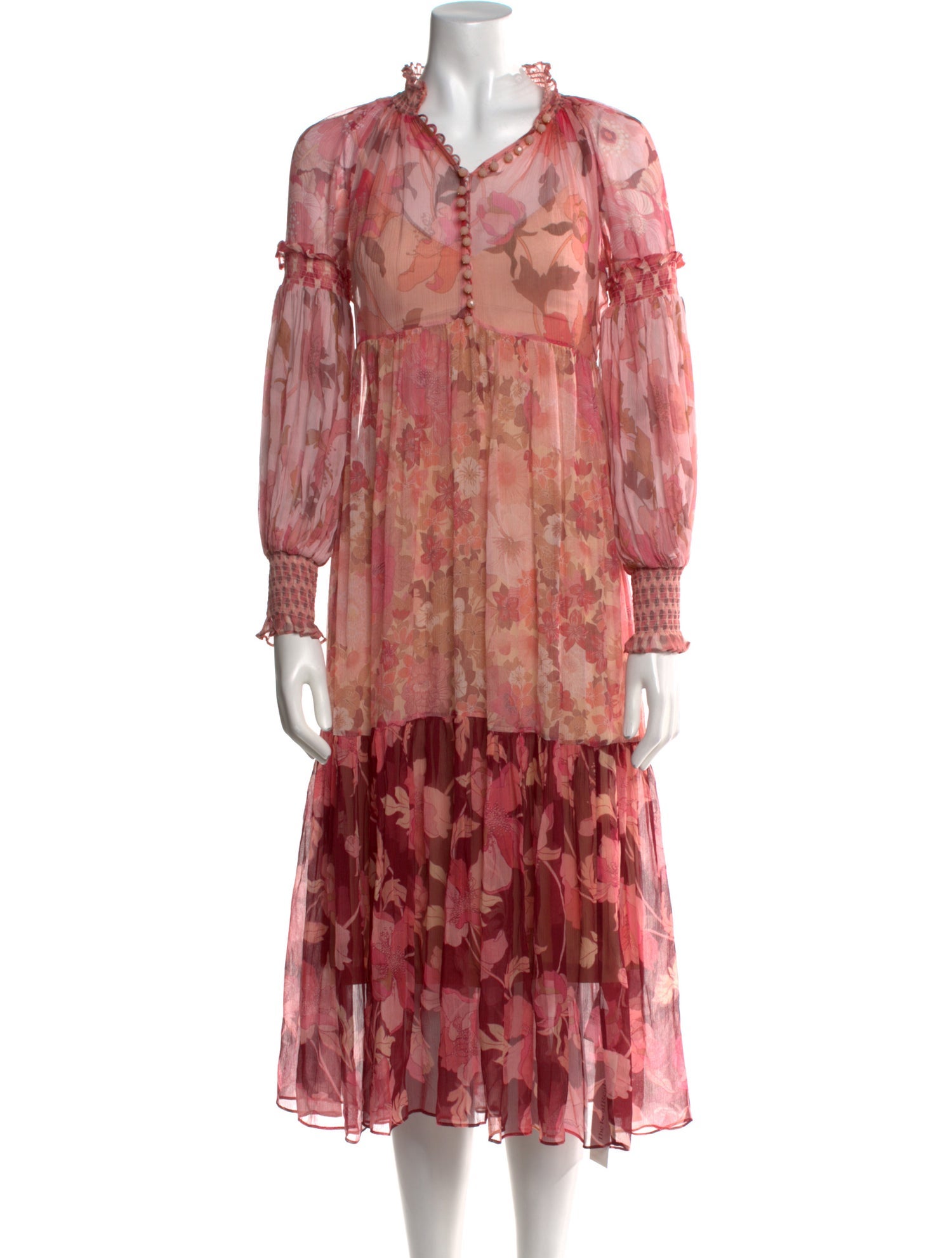 Zimmermann Silk Midi Length Dress