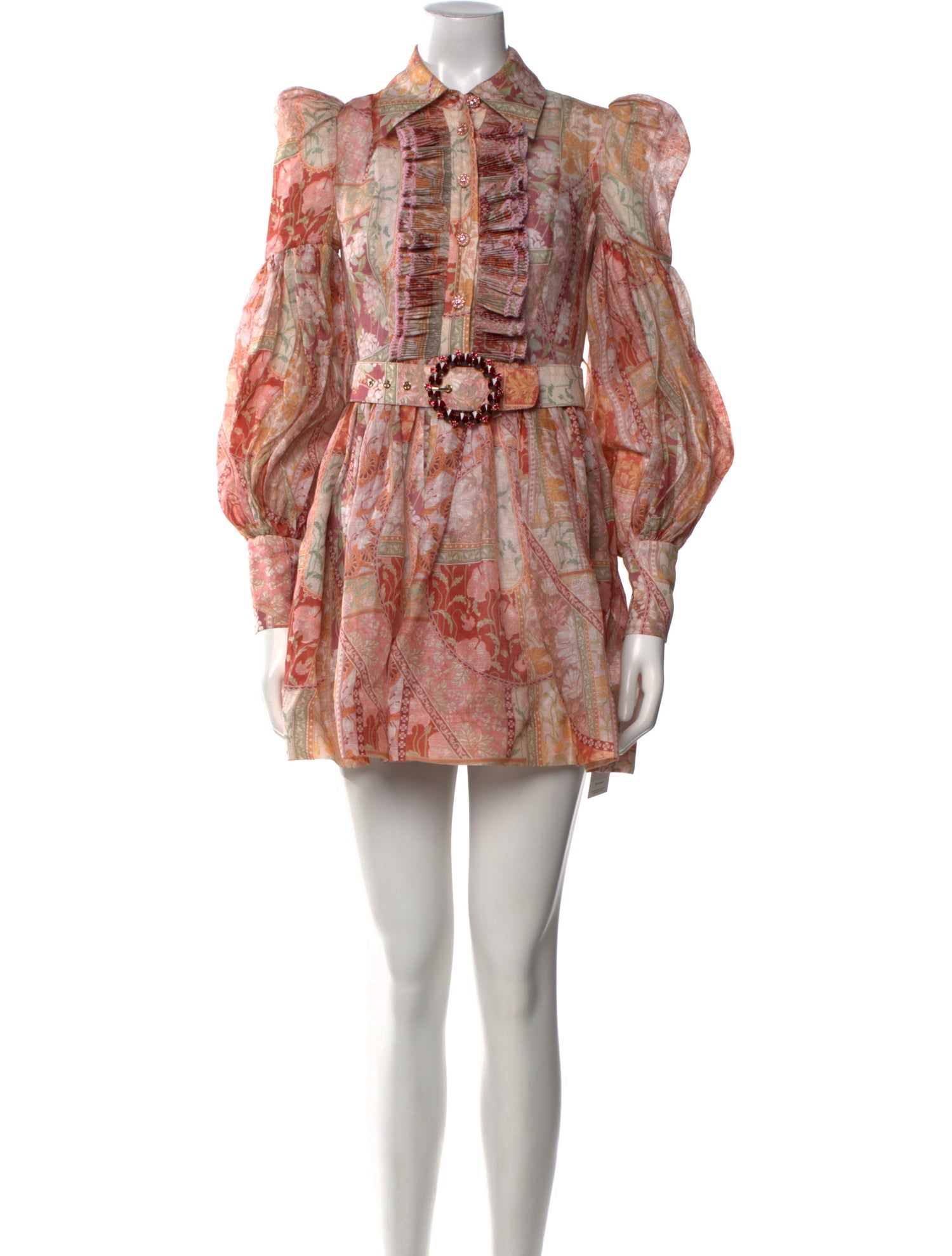 Zimmermann Linen Mini Dress