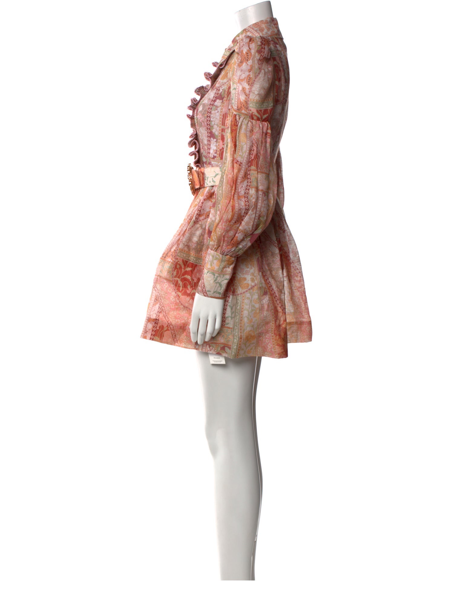 Zimmermann Linen Mini Dress