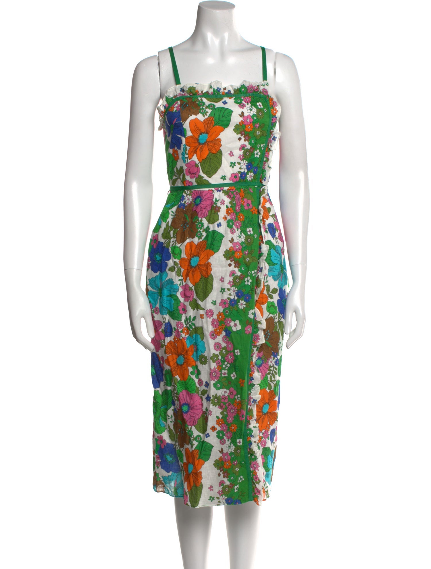 Zimmermann Linen Knee-Length Dress