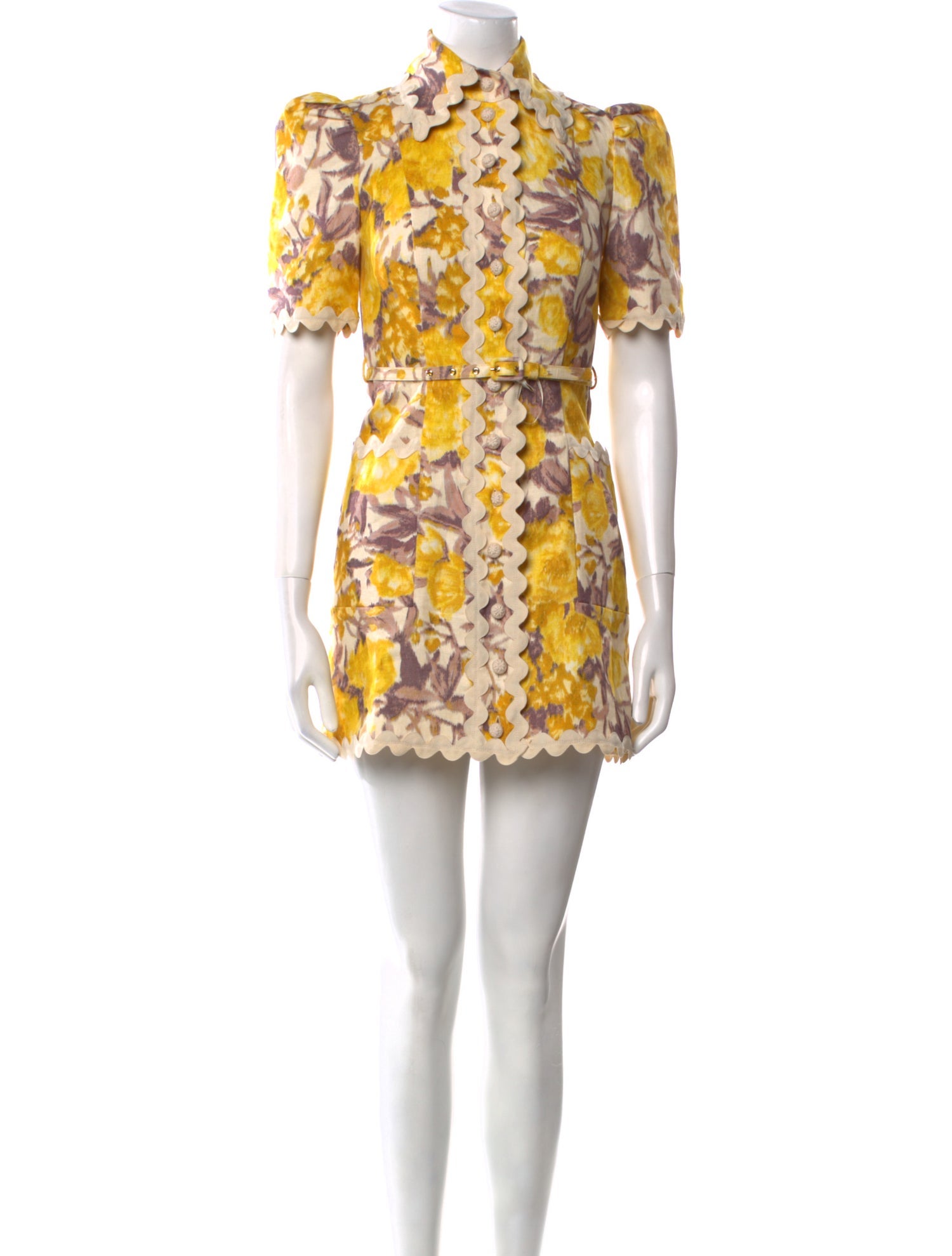 Zimmermann Linen Mini Dress