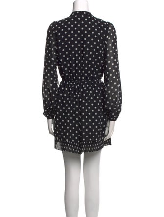 Zimmermann Polka Dot Print Tie Neck Romper