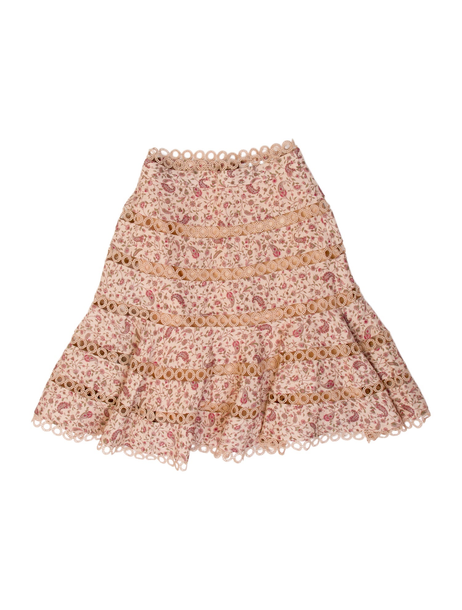 Zimmermann Linen Knee-Length Skirt