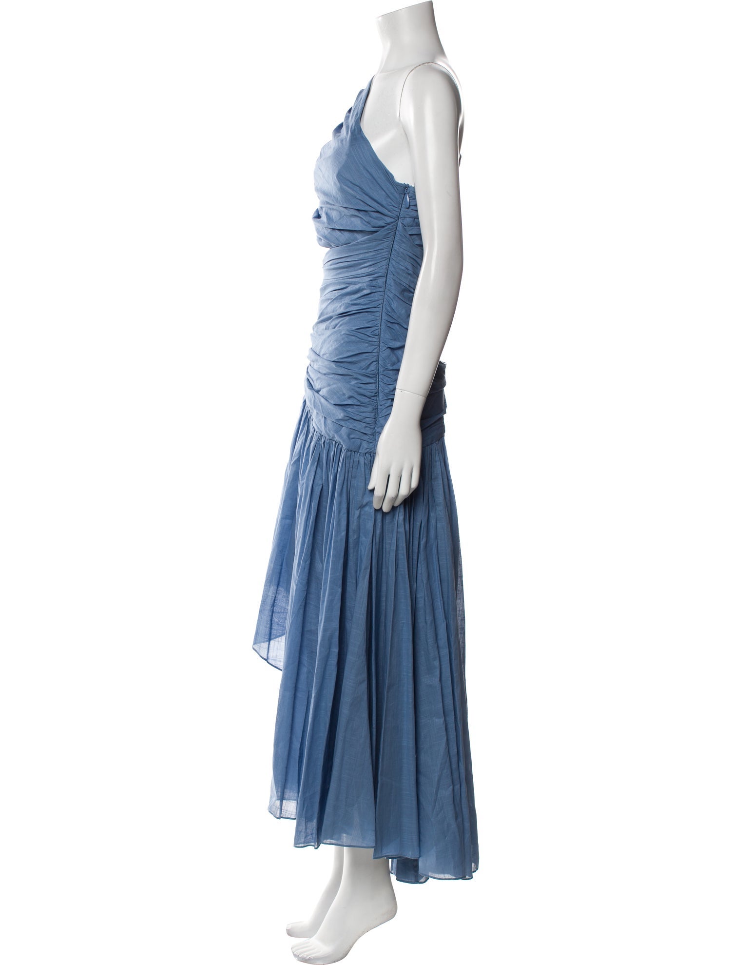 Zimmermann One-Shoulder Long Dress