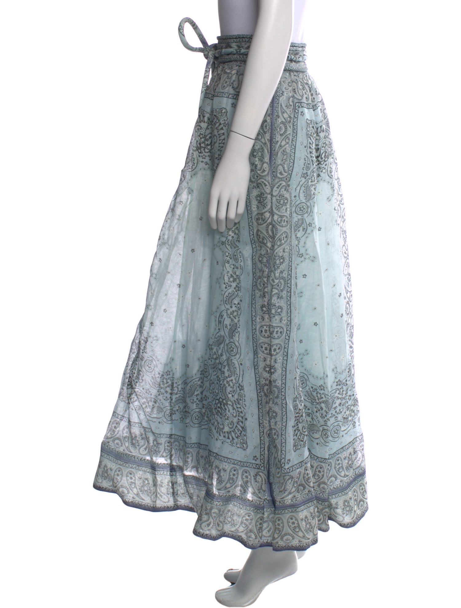 Zimmermann Linen Midi Length Skirt