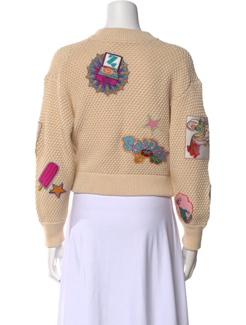 Zimmermann Printed Crew Neck Sweater