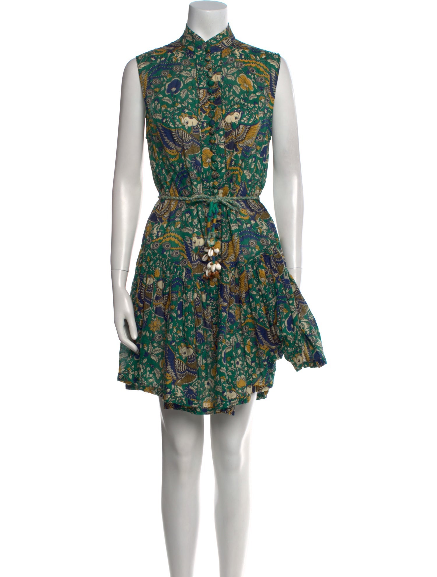 Zimmermann Floral Print Mini Dress
