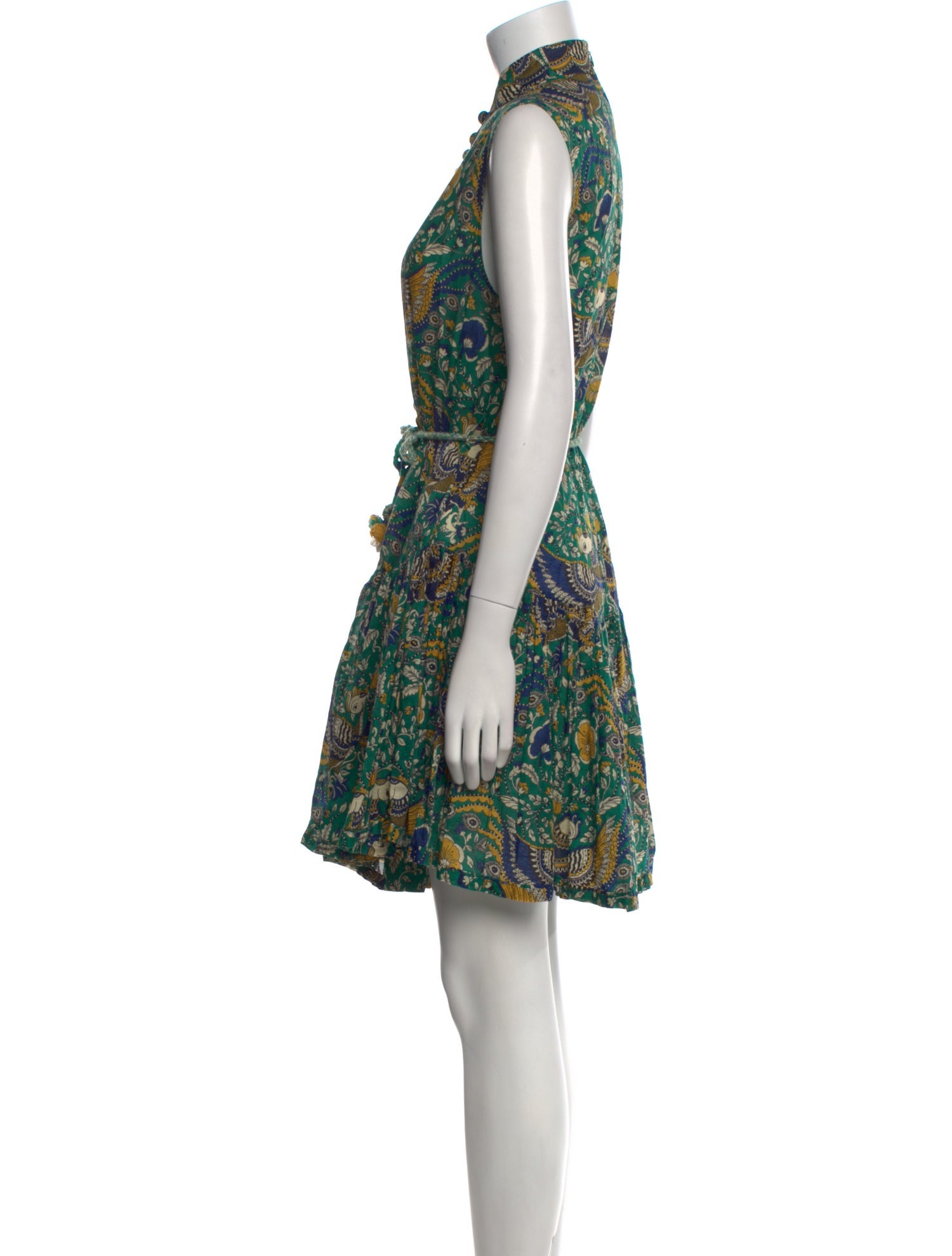 Zimmermann Floral Print Mini Dress