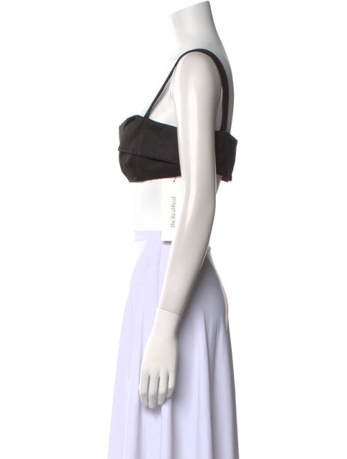 Zimmermann Square Neckline Sleeveless Crop Top