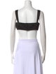 Zimmermann Square Neckline Sleeveless Crop Top