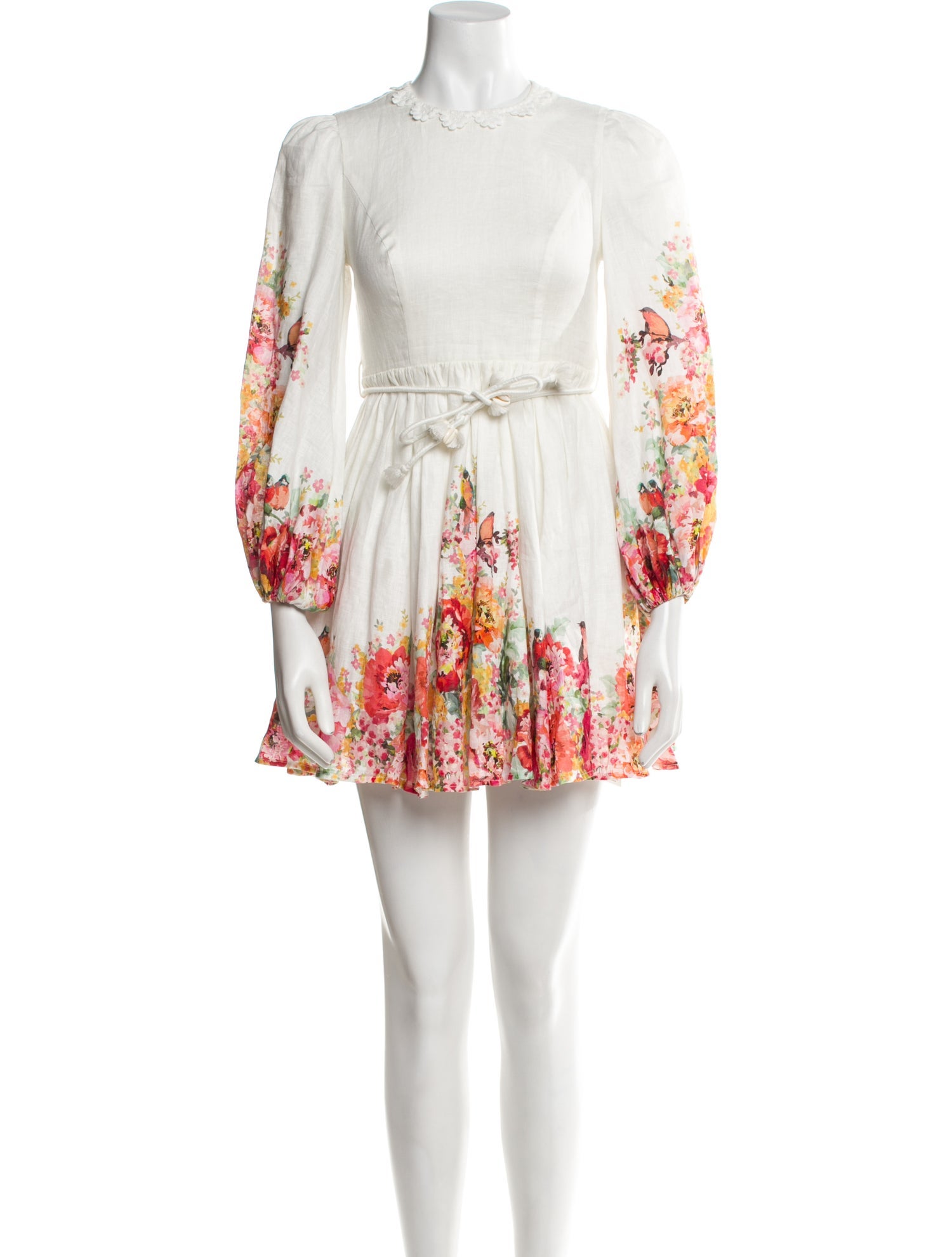 Zimmermann Linen Mini Dress