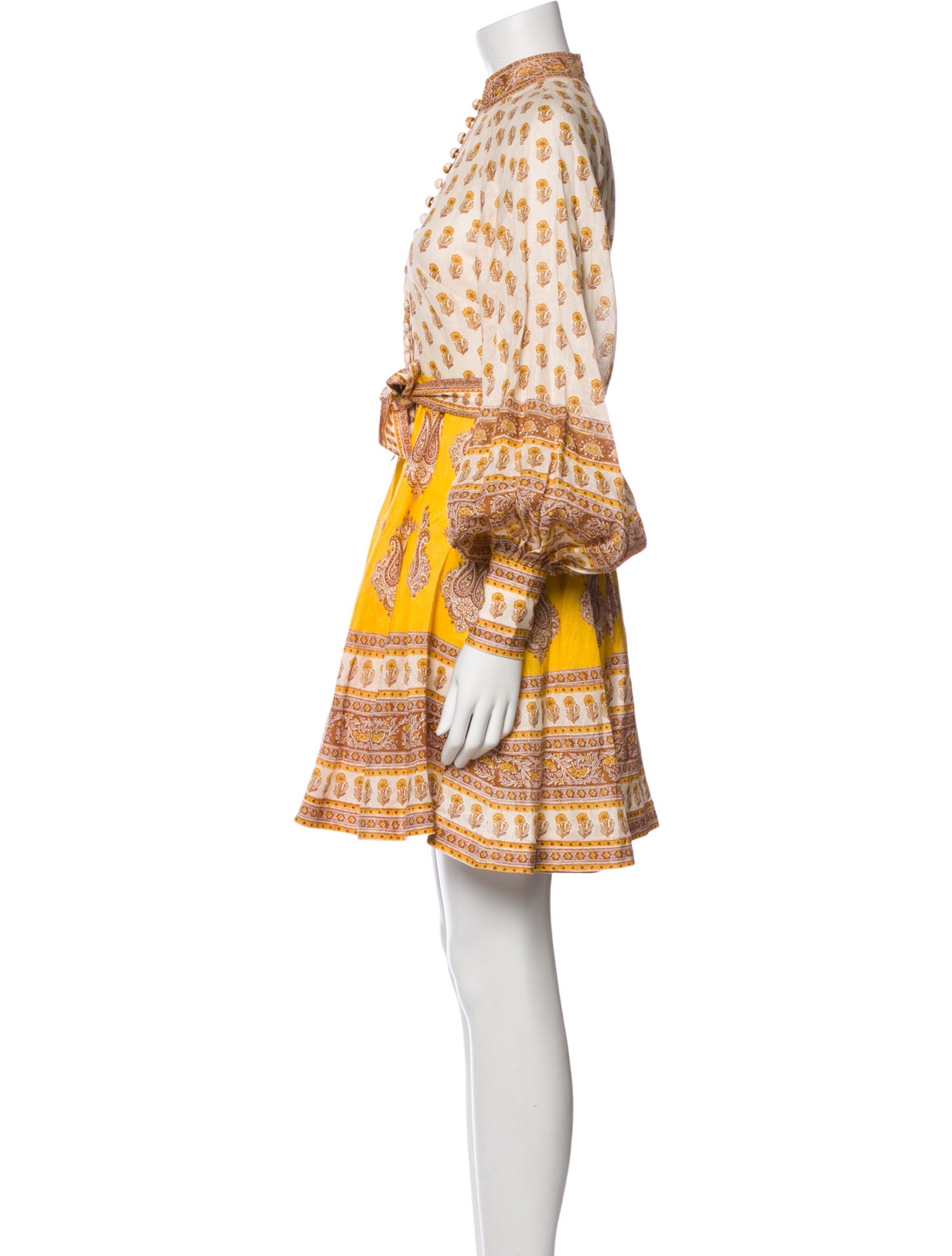 Zimmermann Linen Mini Dress