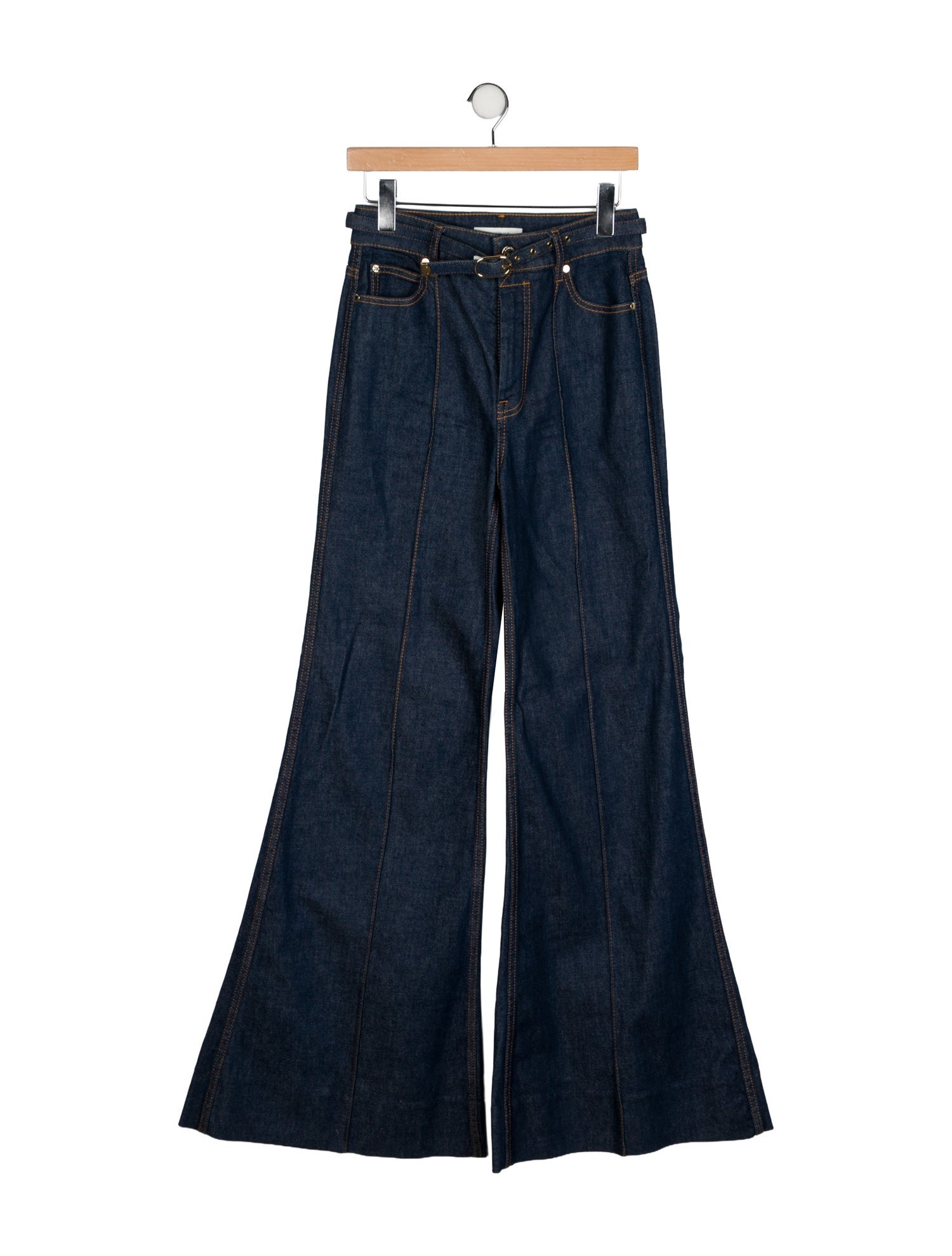 Zimmermann High-Rise Wide Leg Jeans