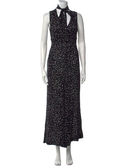 Zimmermann Silk Polka Dot Print Jumpsuit