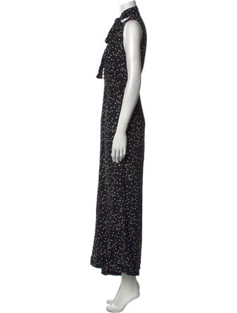 Zimmermann Silk Polka Dot Print Jumpsuit