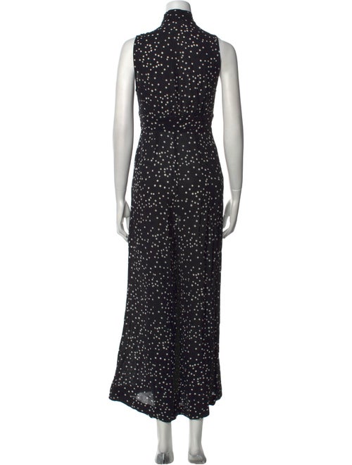 Zimmermann Silk Polka Dot Print Jumpsuit