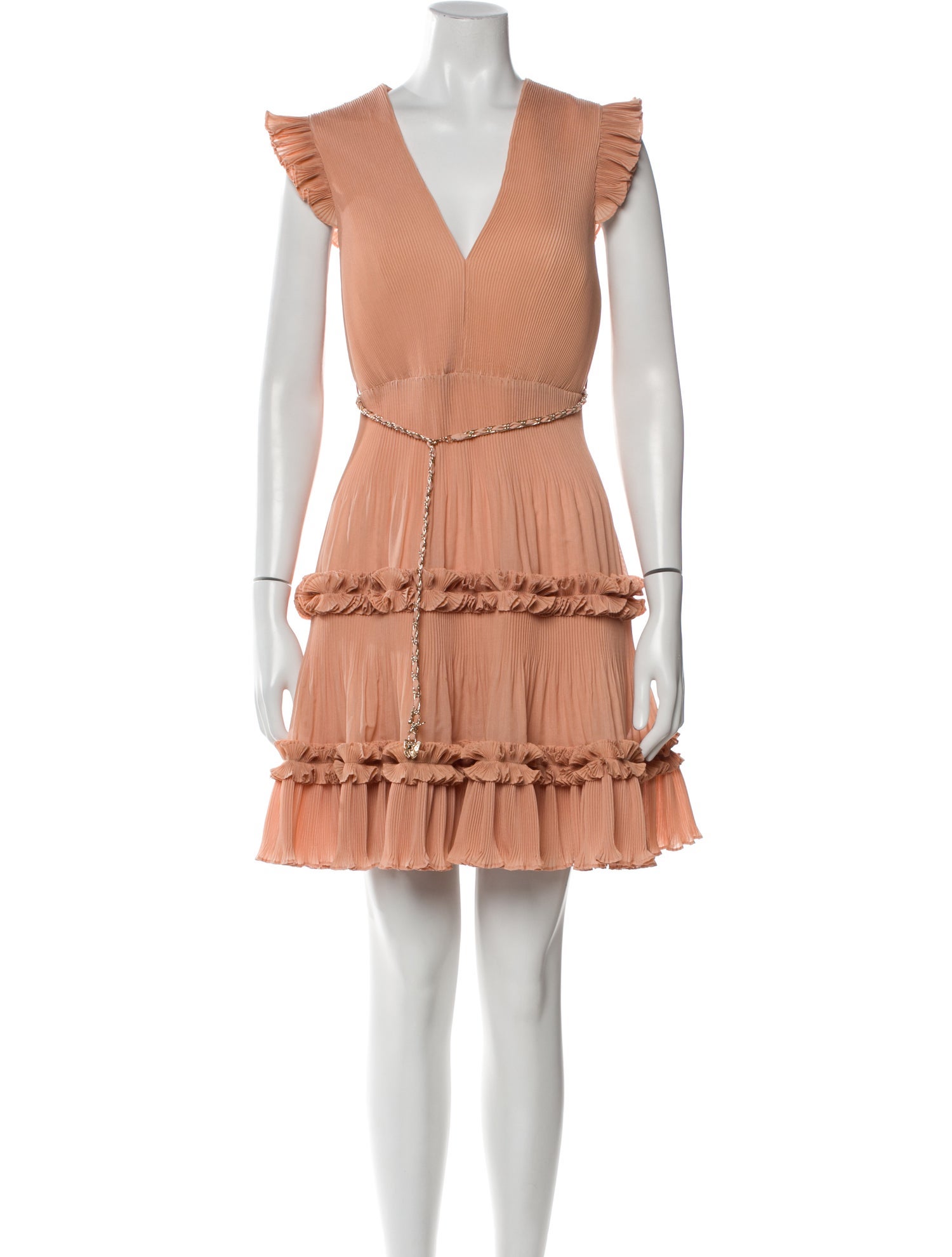 Zimmermann V-Neck Mini Dress