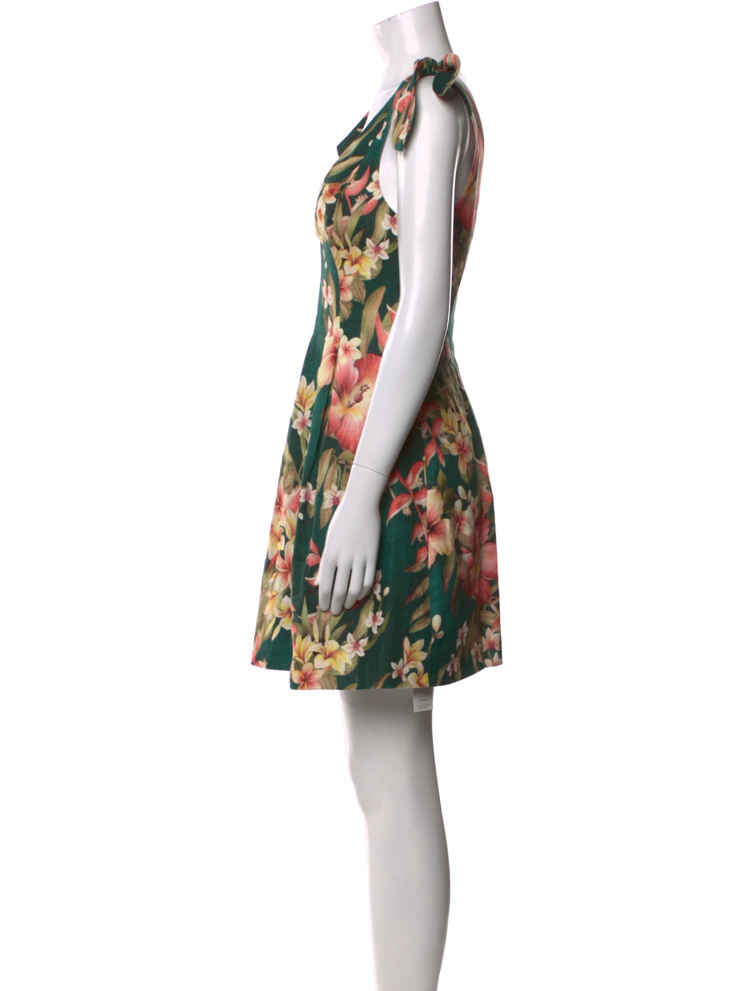 Zimmermann Floral Print Mini Dress