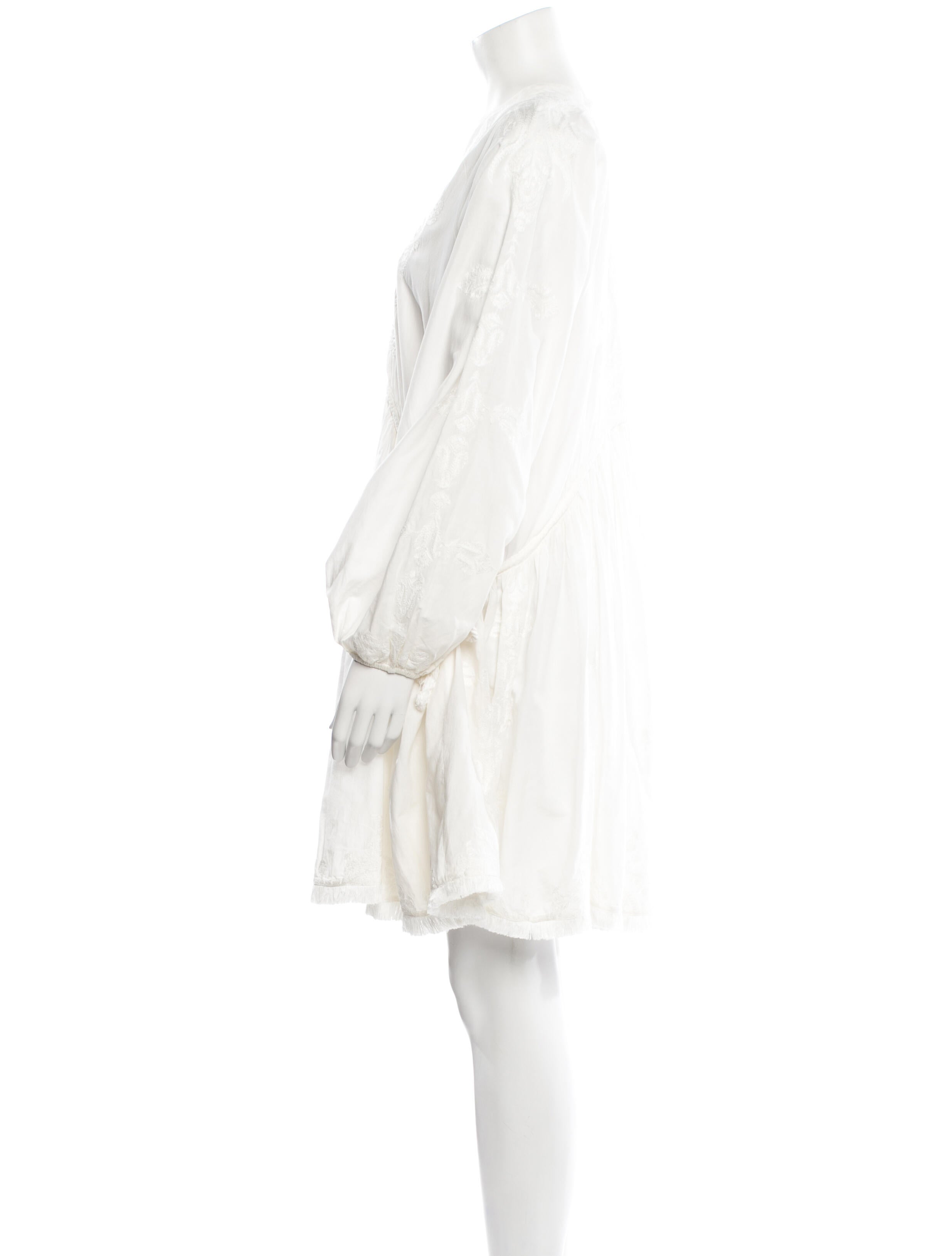 Zimmermann V-Neck Mini Dress