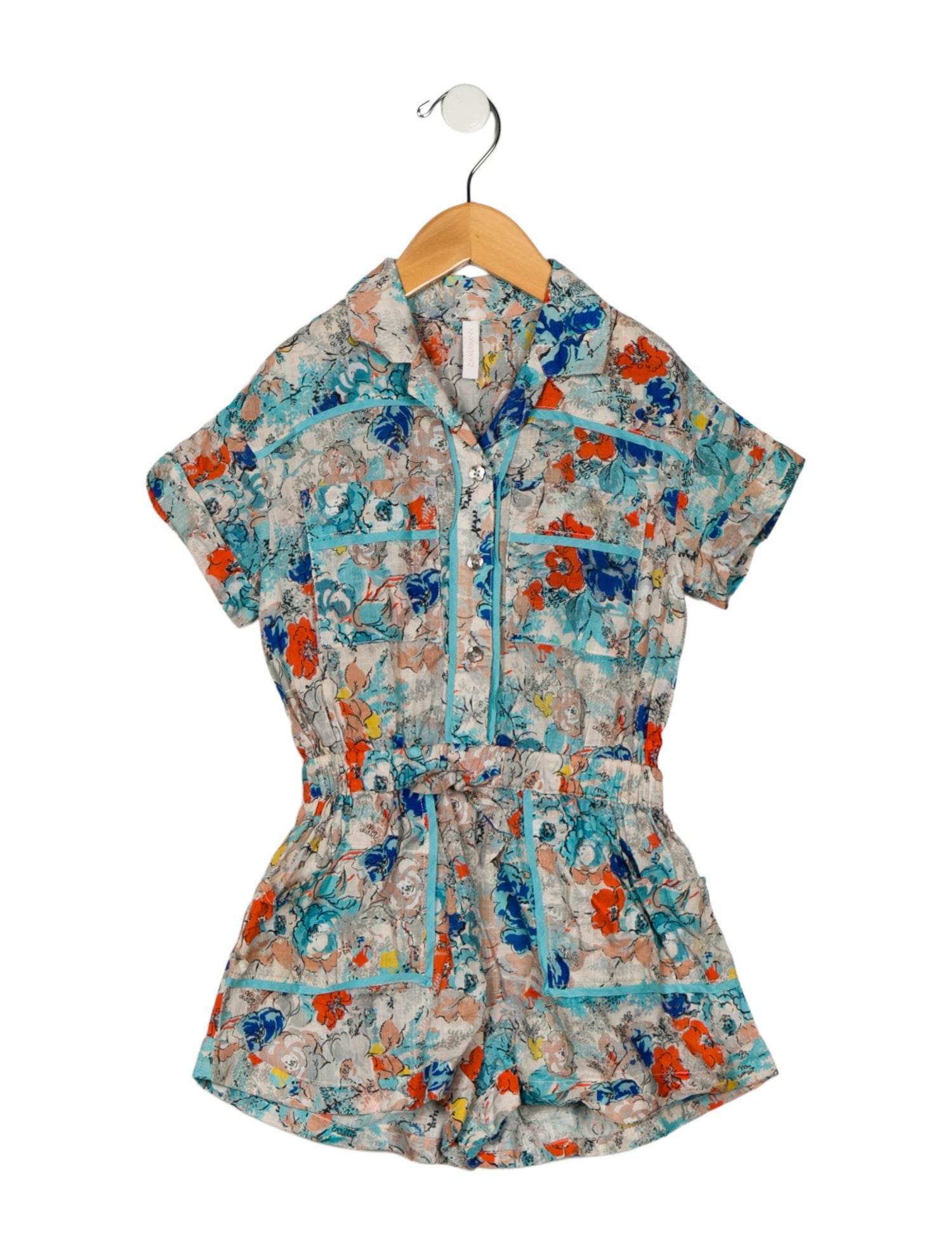 Zimmermann Short Sleeve Romper