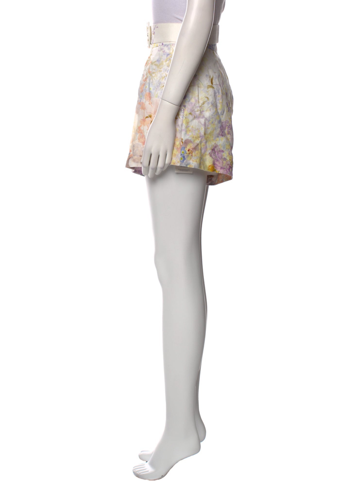 Zimmermann Linen Mini Shorts