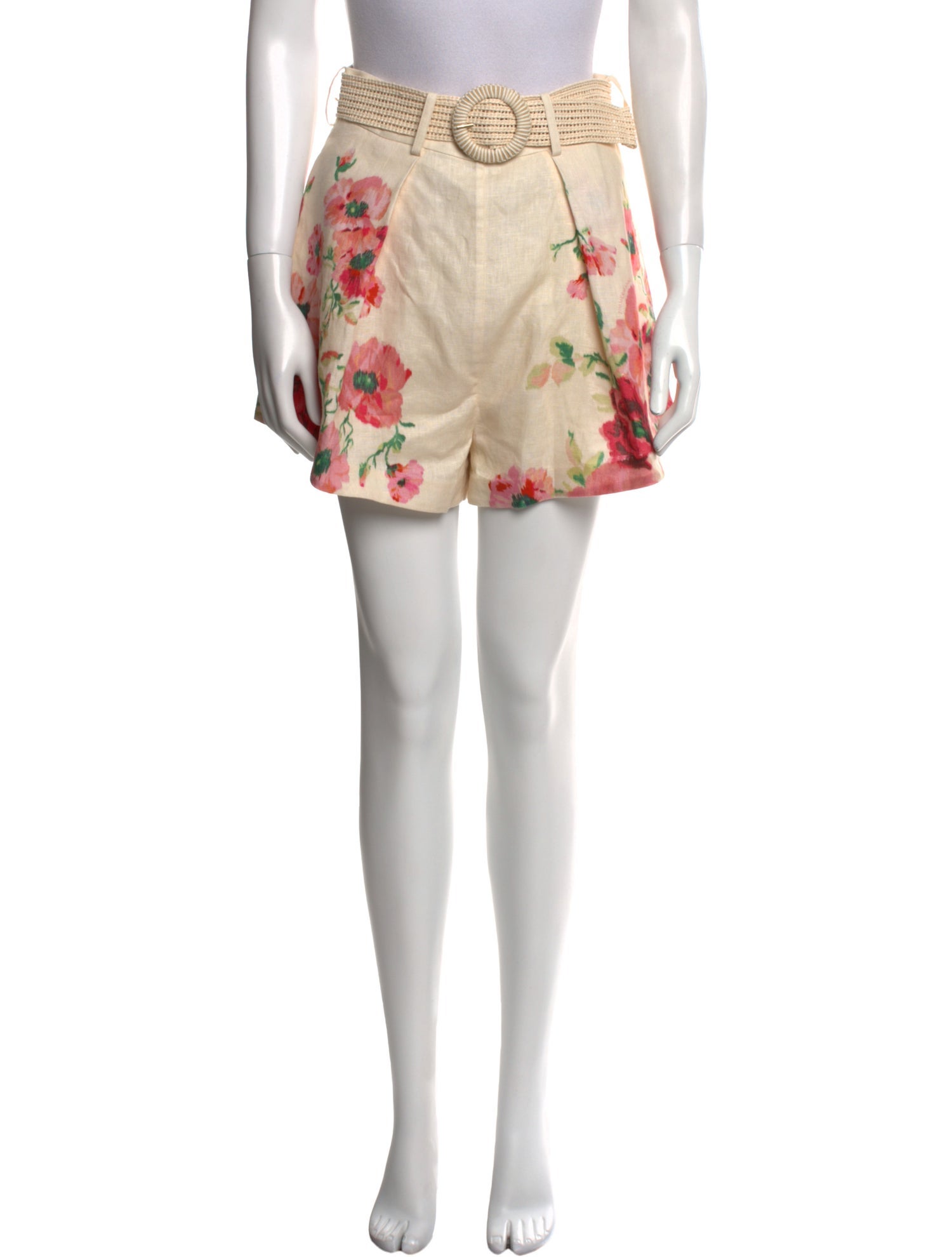 Zimmermann Linen Mini Shorts w/ Tags