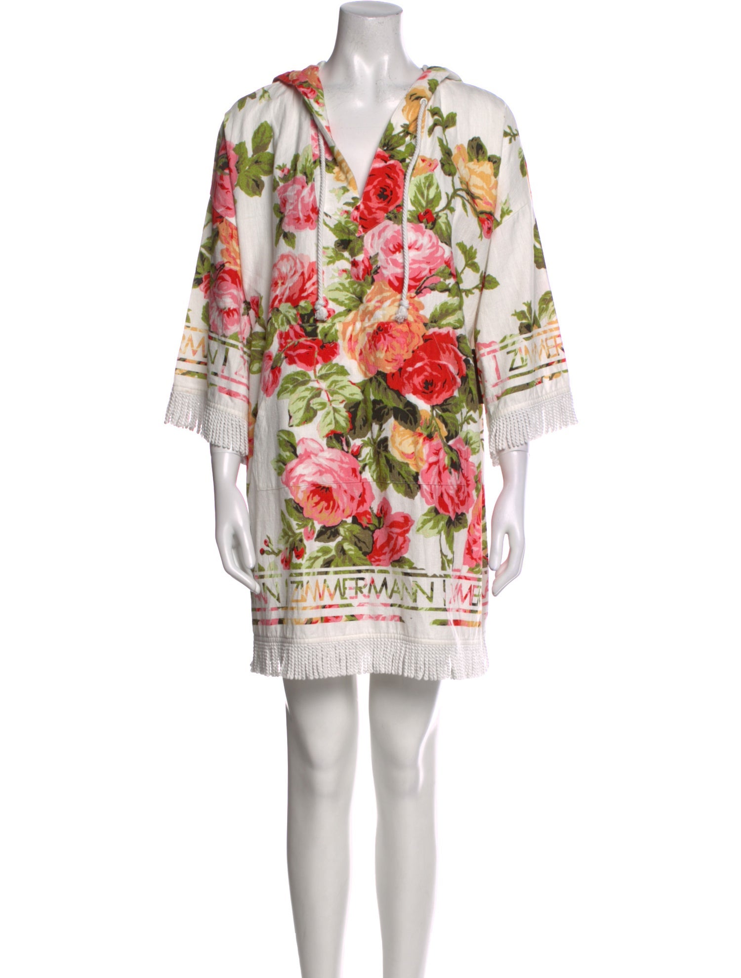 Zimmermann Floral Print Mini Dress w/ Tags