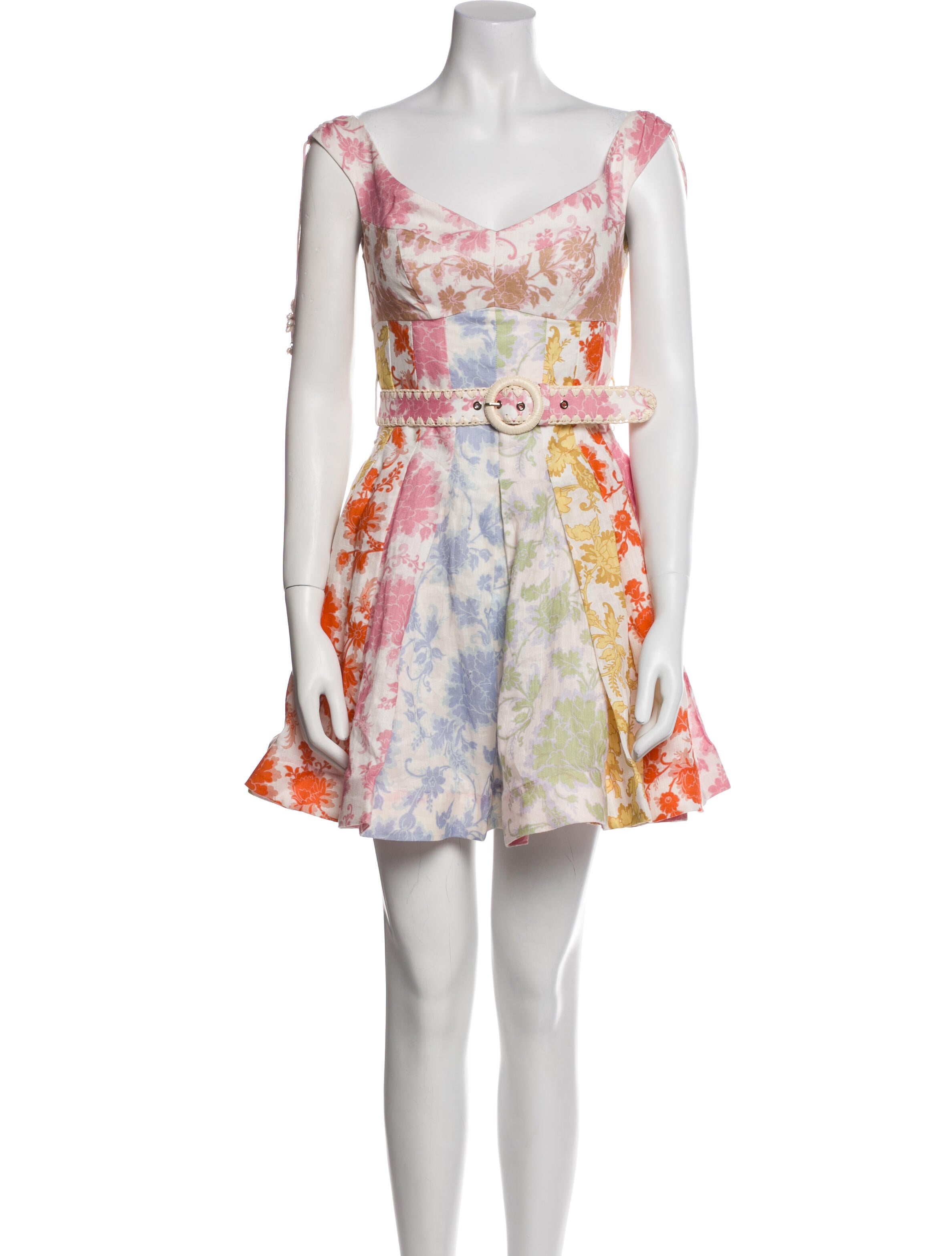 Zimmermann Linen Mini Dress