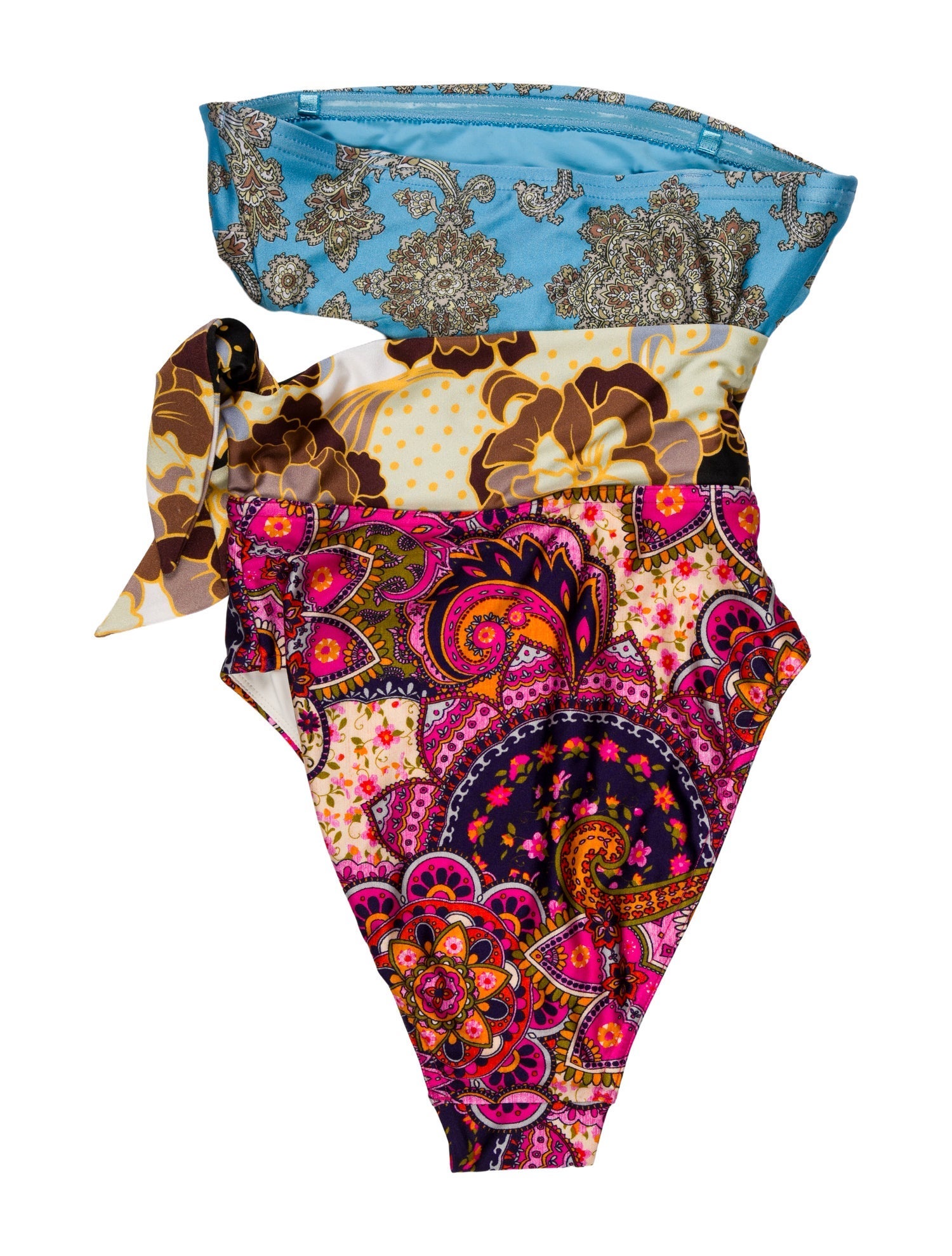 Zimmermann Floral Print Cutout Accent One-Piece w/ Tags