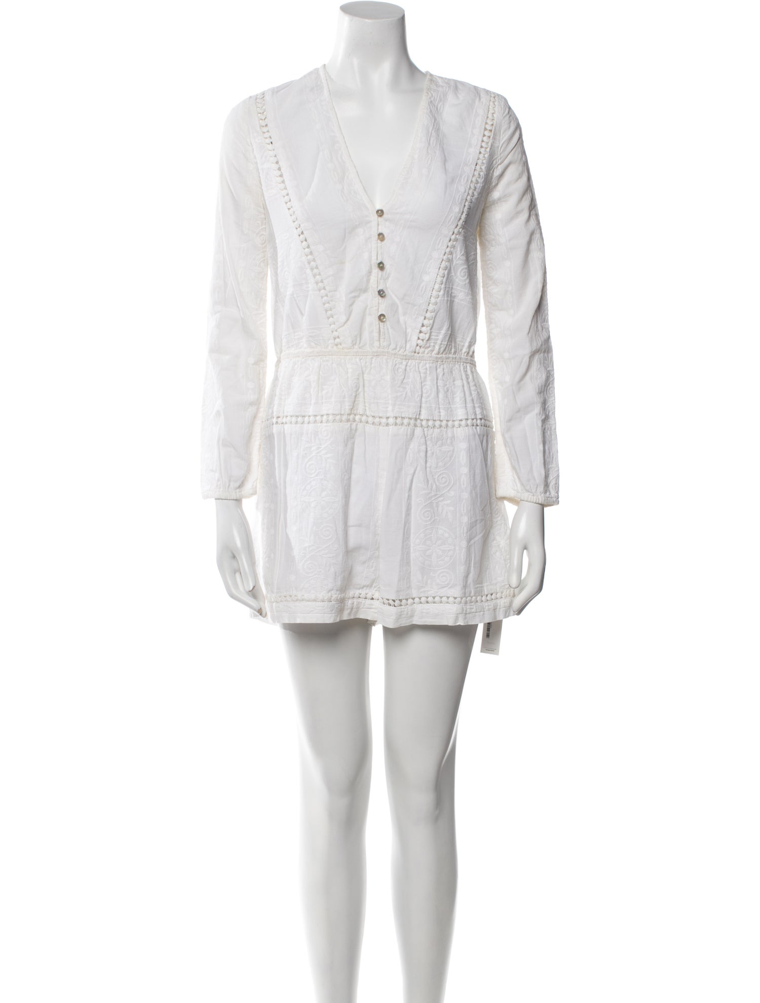 Zimmermann V-Neck Romper