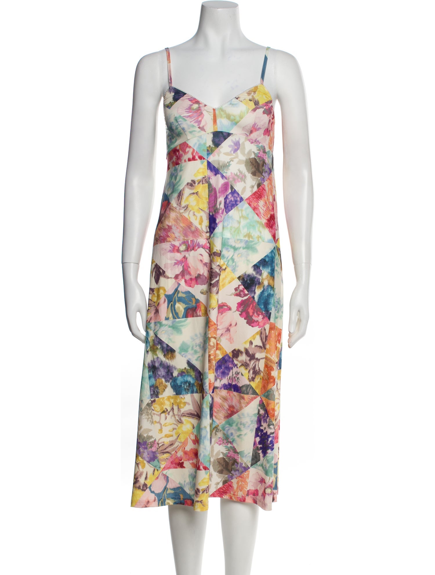 Zimmermann Floral Print Knee-Length Dress