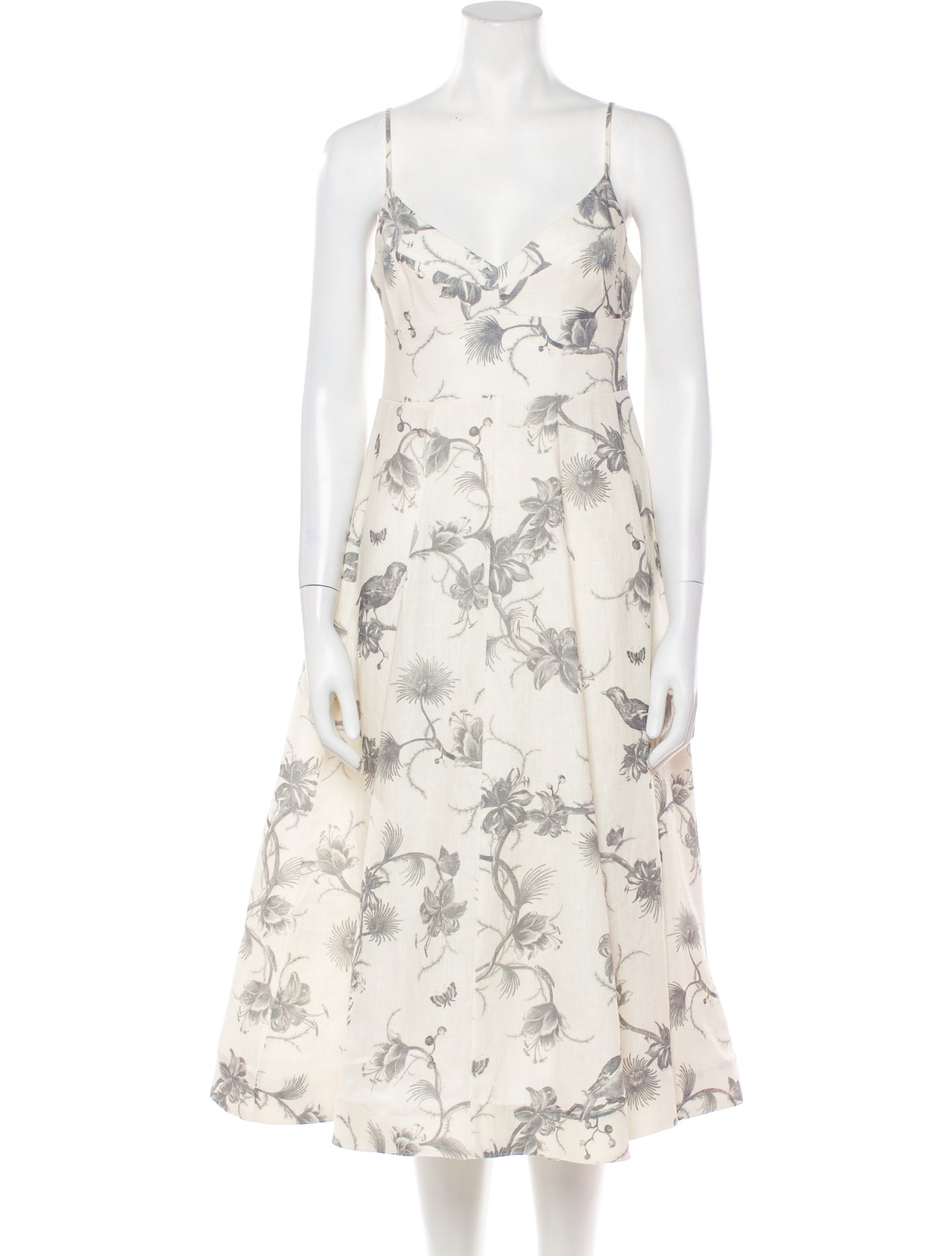 Zimmermann Linen Midi Length Dress
