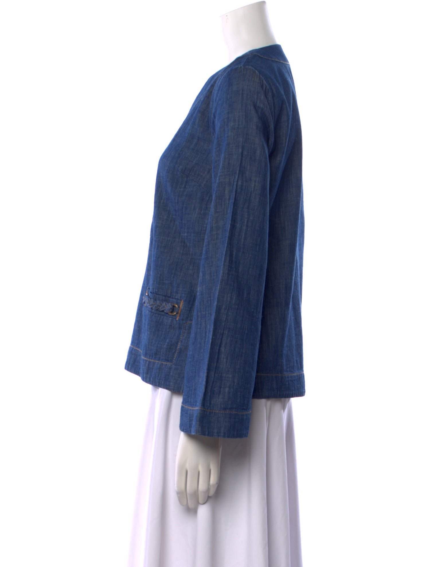 Zimmermann V-Neck Long Sleeve Blouse