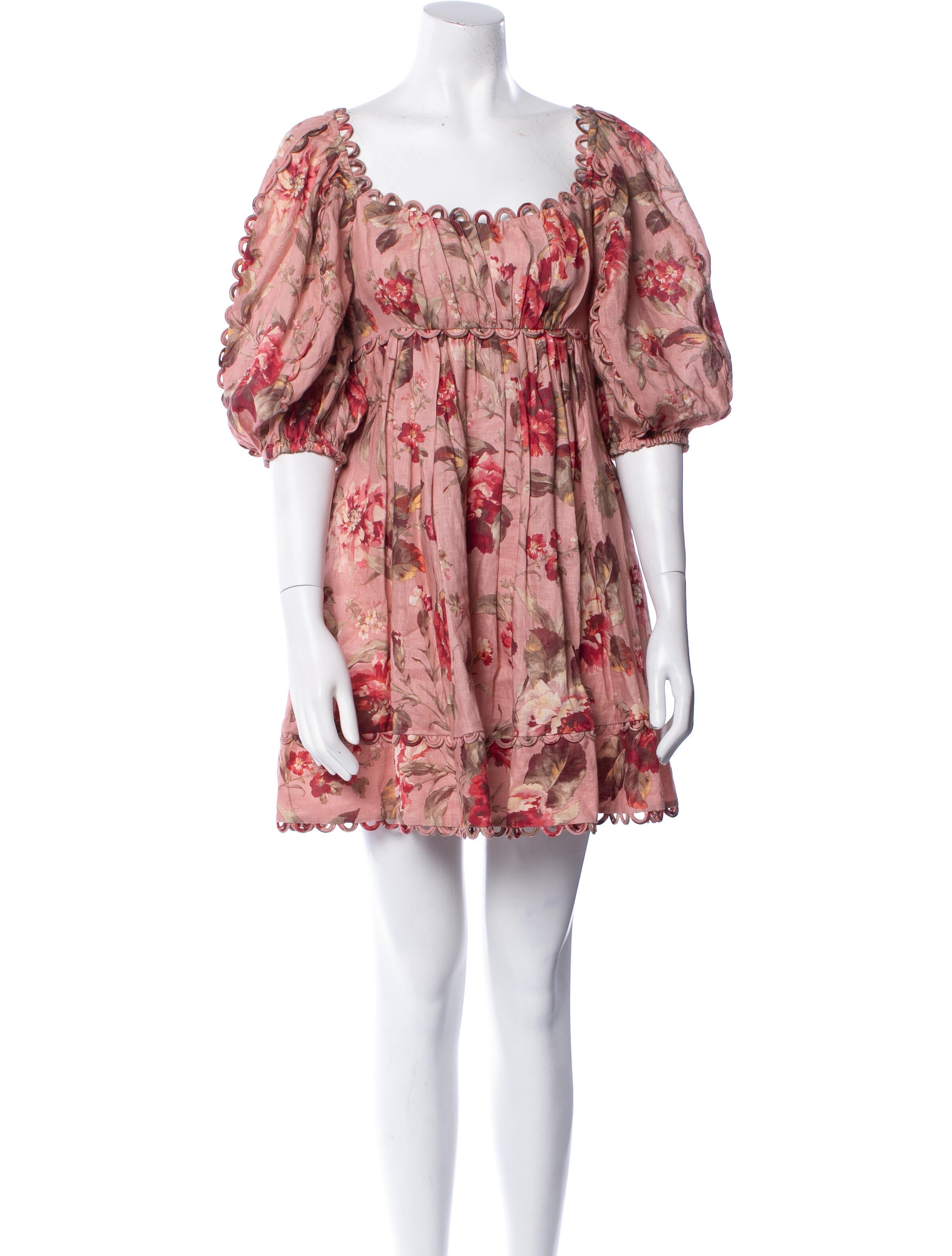 Zimmermann Linen Mini Dress