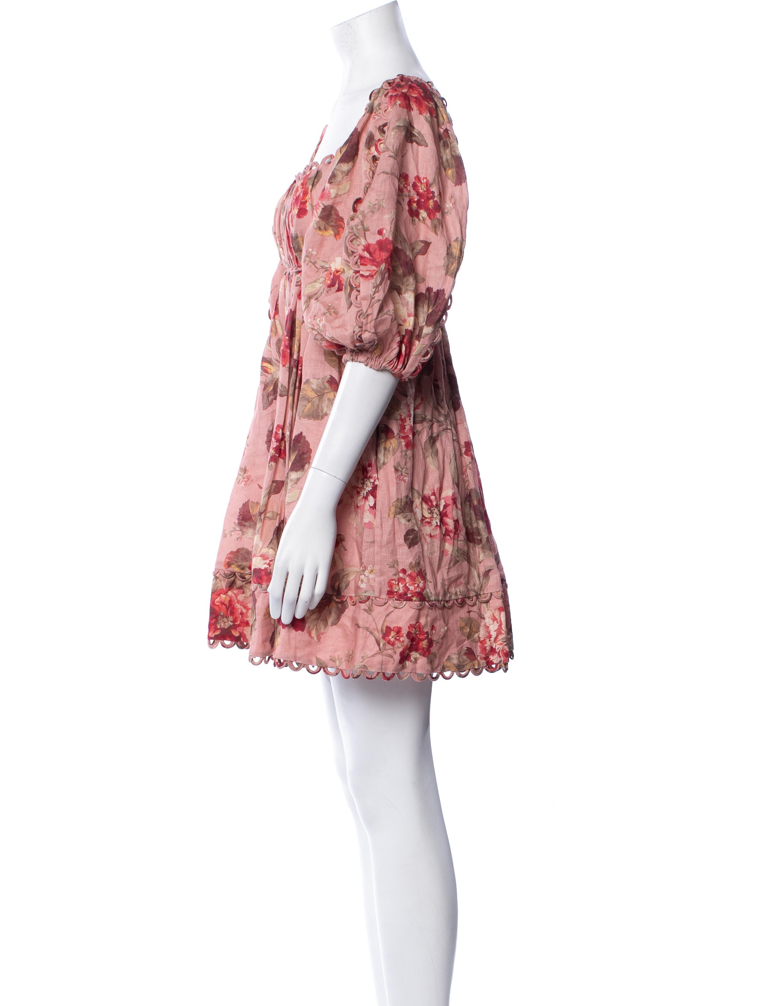 Zimmermann Linen Mini Dress