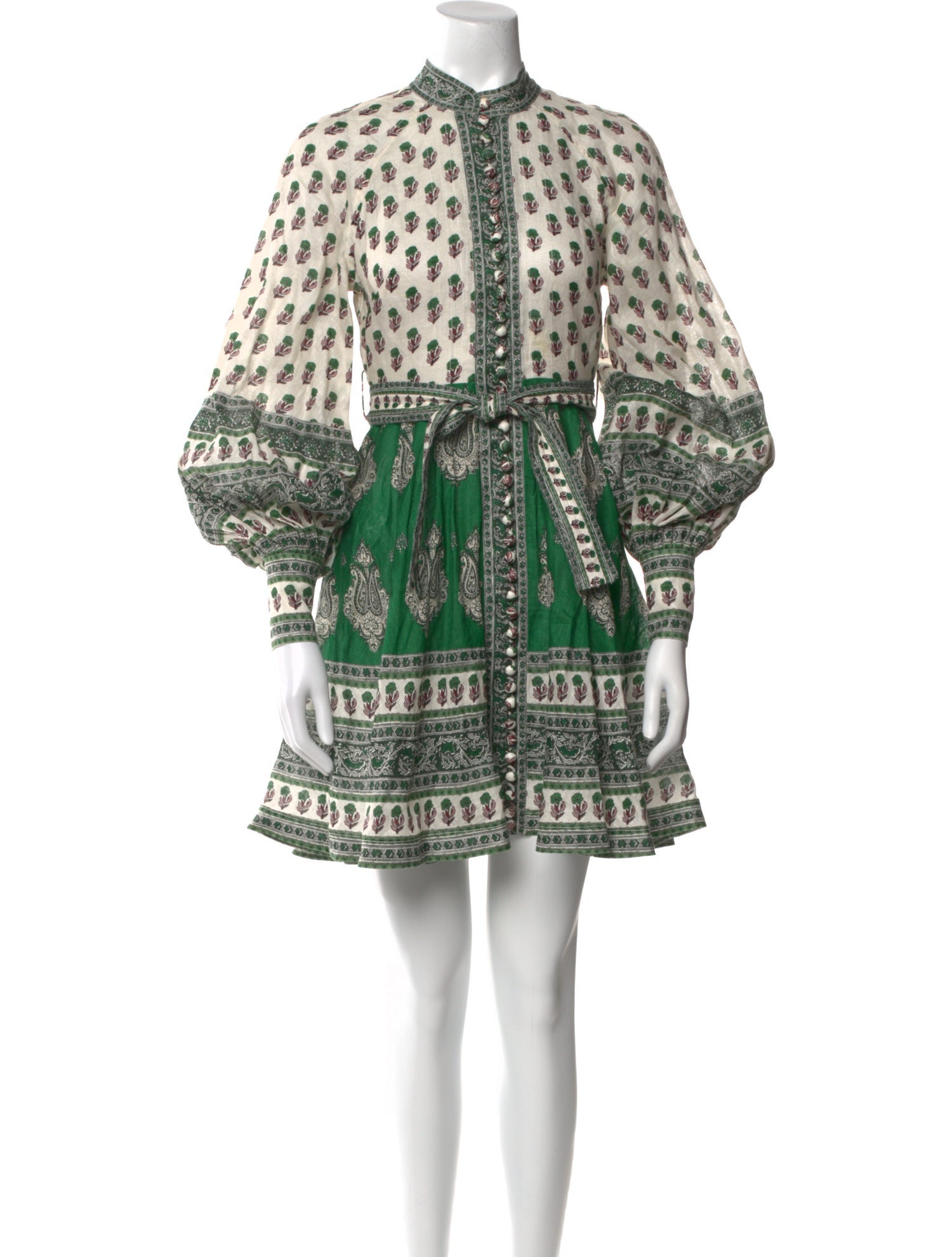 Zimmermann Linen Mini Dress