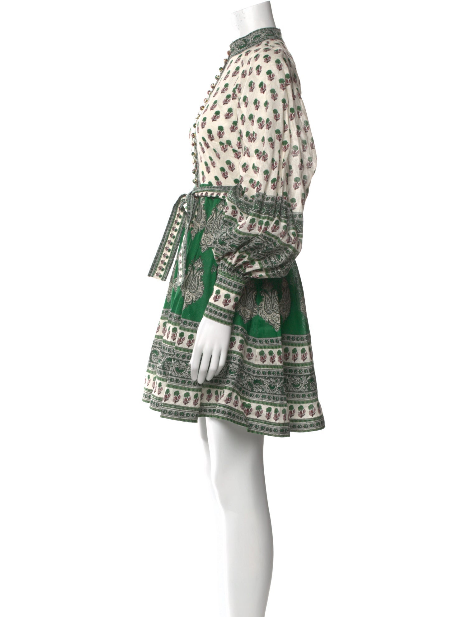 Zimmermann Linen Mini Dress