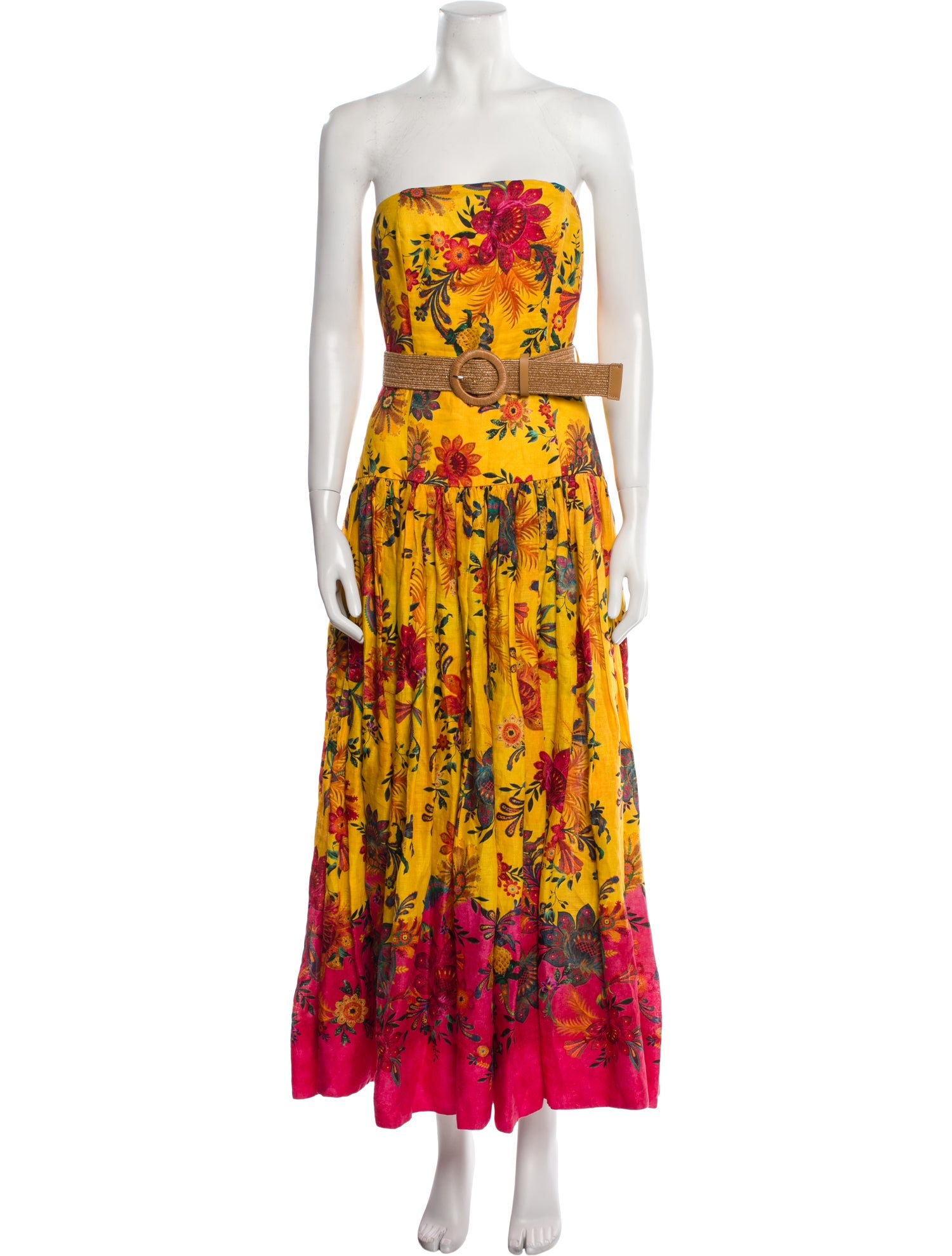 Zimmermann Linen Midi Length Dress