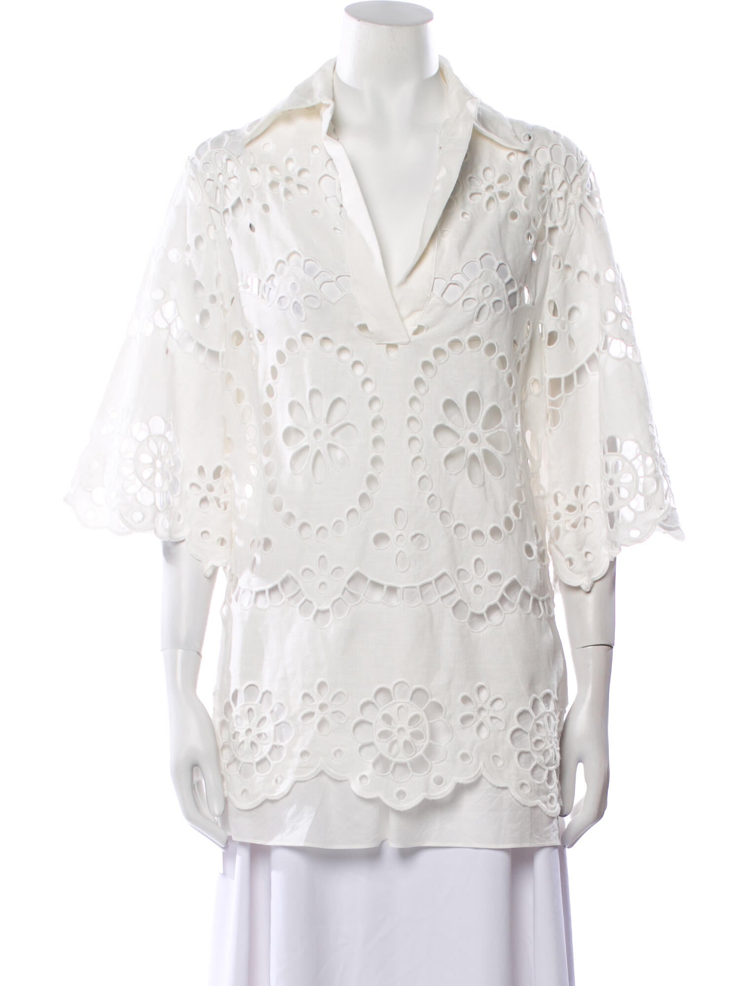 Zimmermann Printed V-Neck Tunic