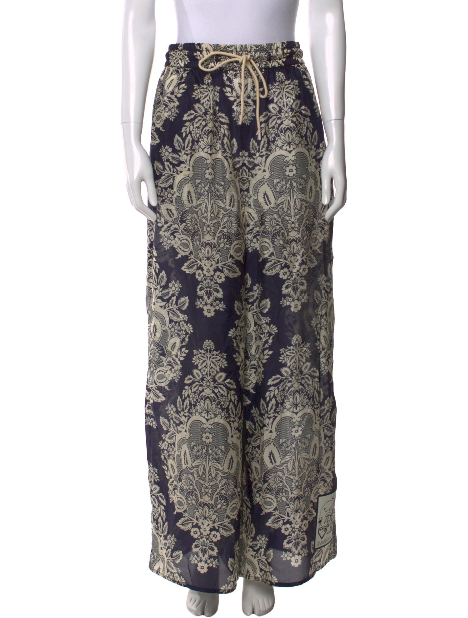 Zimmermann Silk Wide Leg Pants