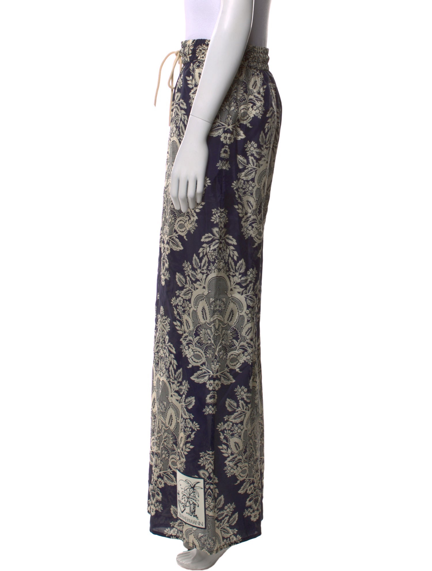 Zimmermann Silk Wide Leg Pants