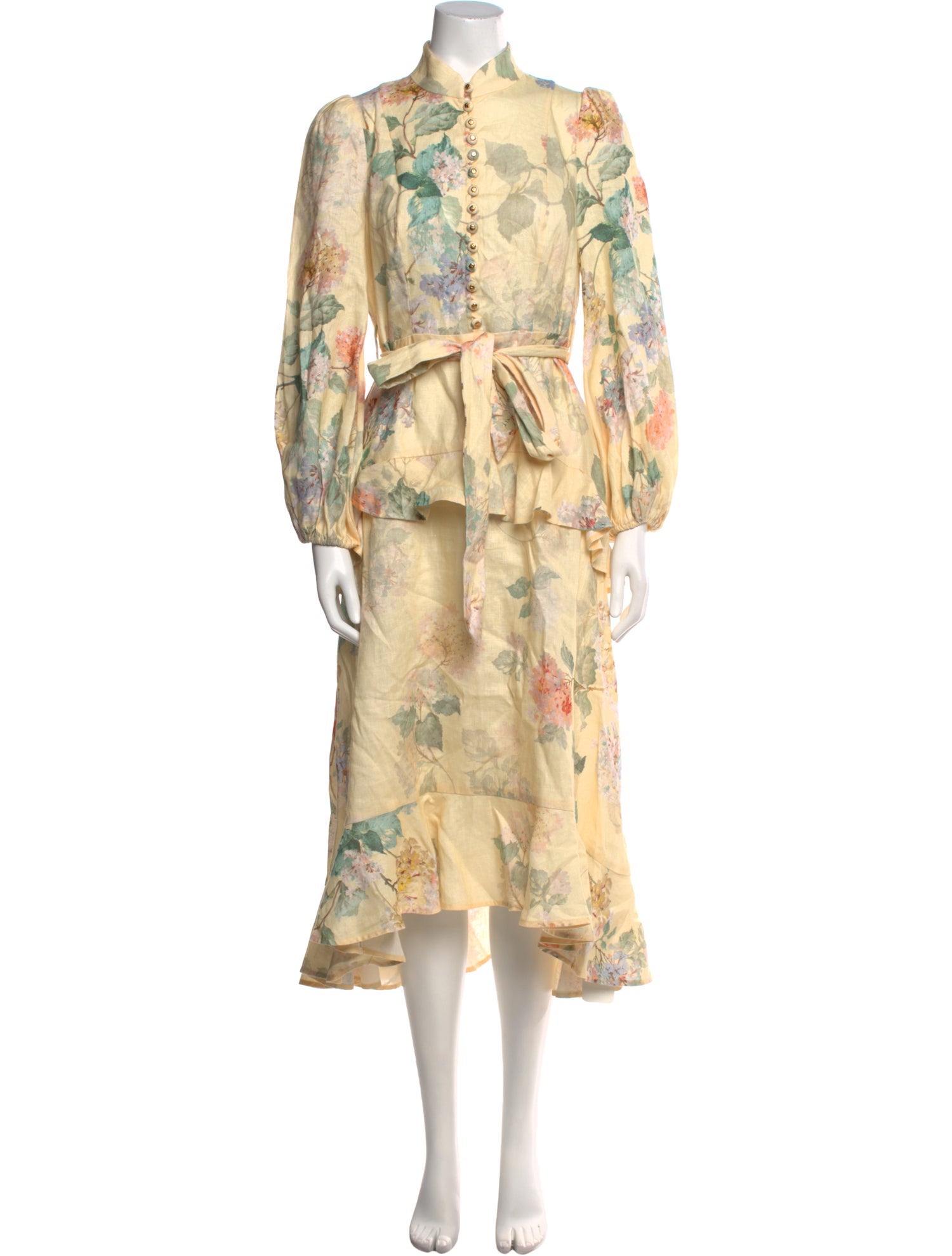 Zimmermann Linen Long Dress