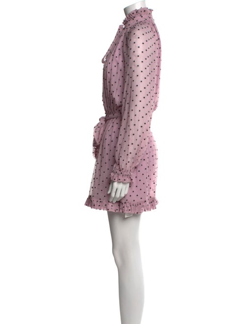 Zimmermann Silk Polka Dot Print Romper