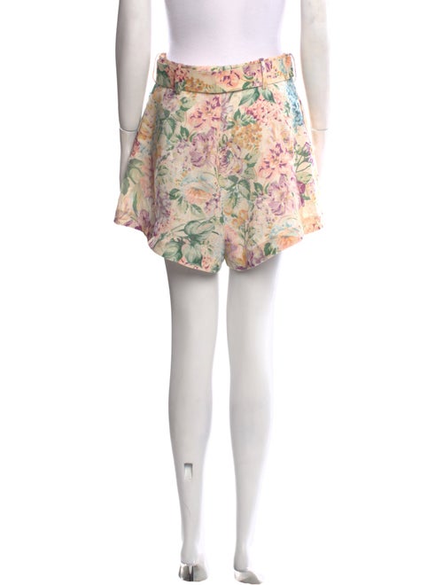 Zimmermann Linen Mini Shorts
