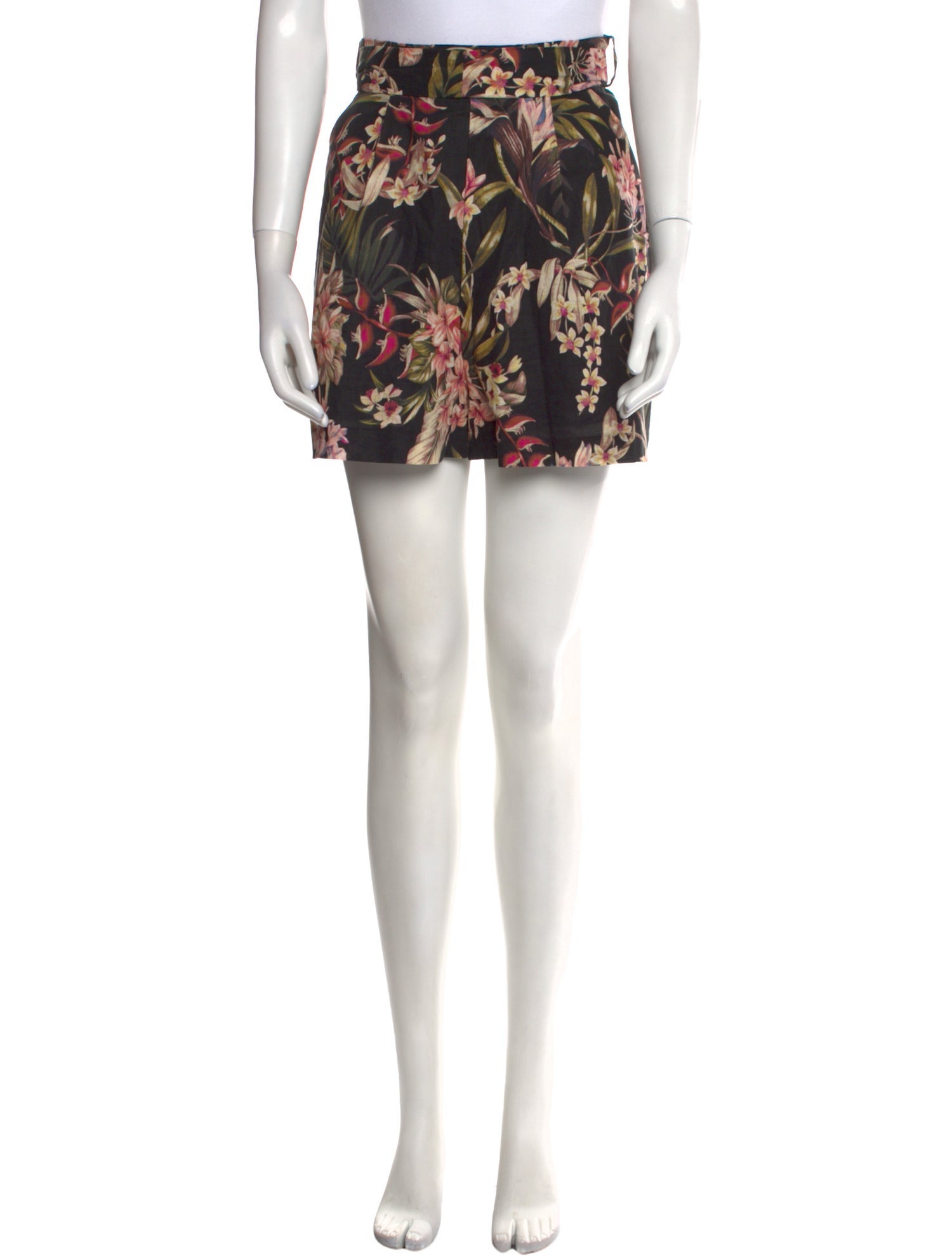 Zimmermann Linen Mini Shorts